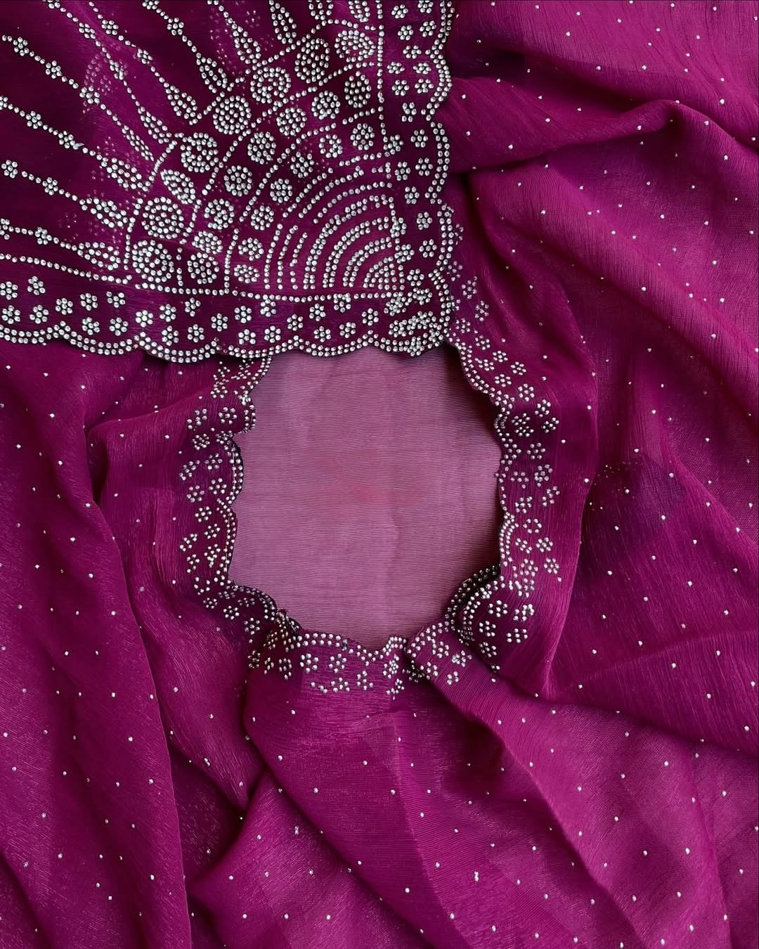 MAGENTA GORGEOUS SAREE