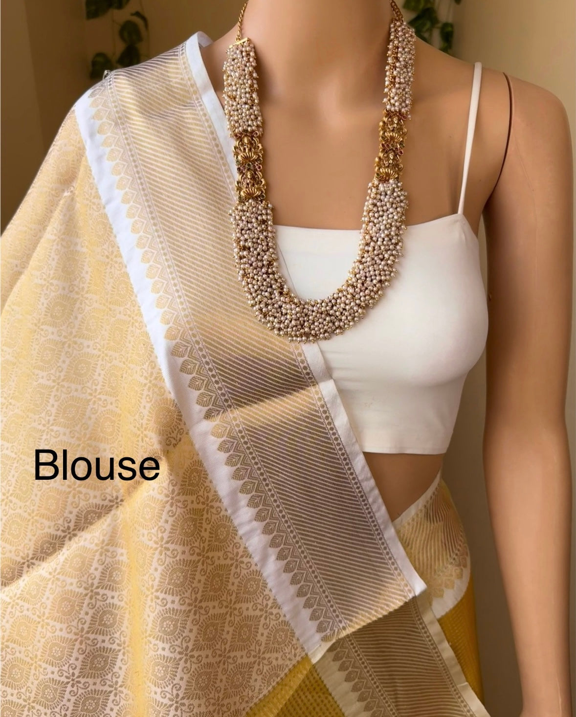 GOLDEN TISSUE SILK SAREE