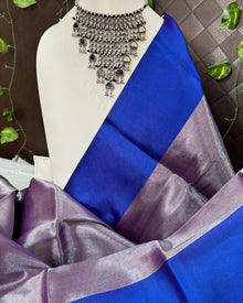 LAVENDER TISSUE SAREE