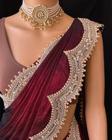 REDDISH MAROON TISSUE SREE