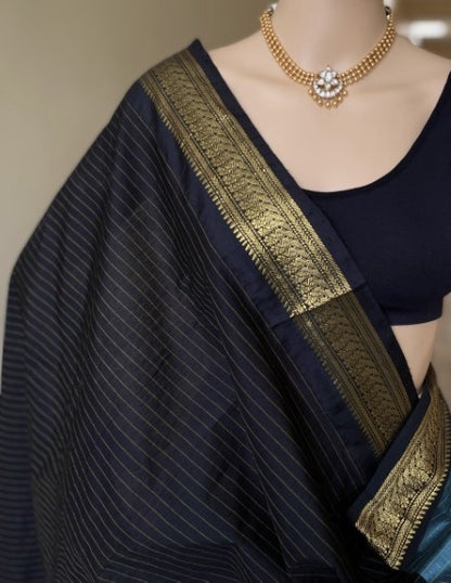 REDDISH MARRON CHECKS SILK COTTON