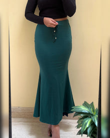 BOTTLE GREEN COLOR SAREE SHAPEWEAR (MICRO)