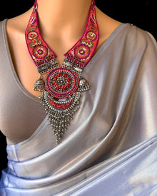 SLIVER PLAIN GEORGETTE SHIMMER SAREE