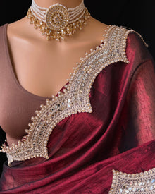 REDDISH MAROON TISSUE SREE