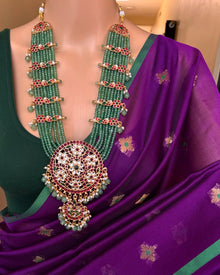 PURPLE TISSUE SILK SAREE WITH VIOLET SMALL BORDER