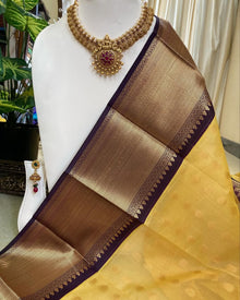SANDAL KORA COTTON BIG BORDER SAREE