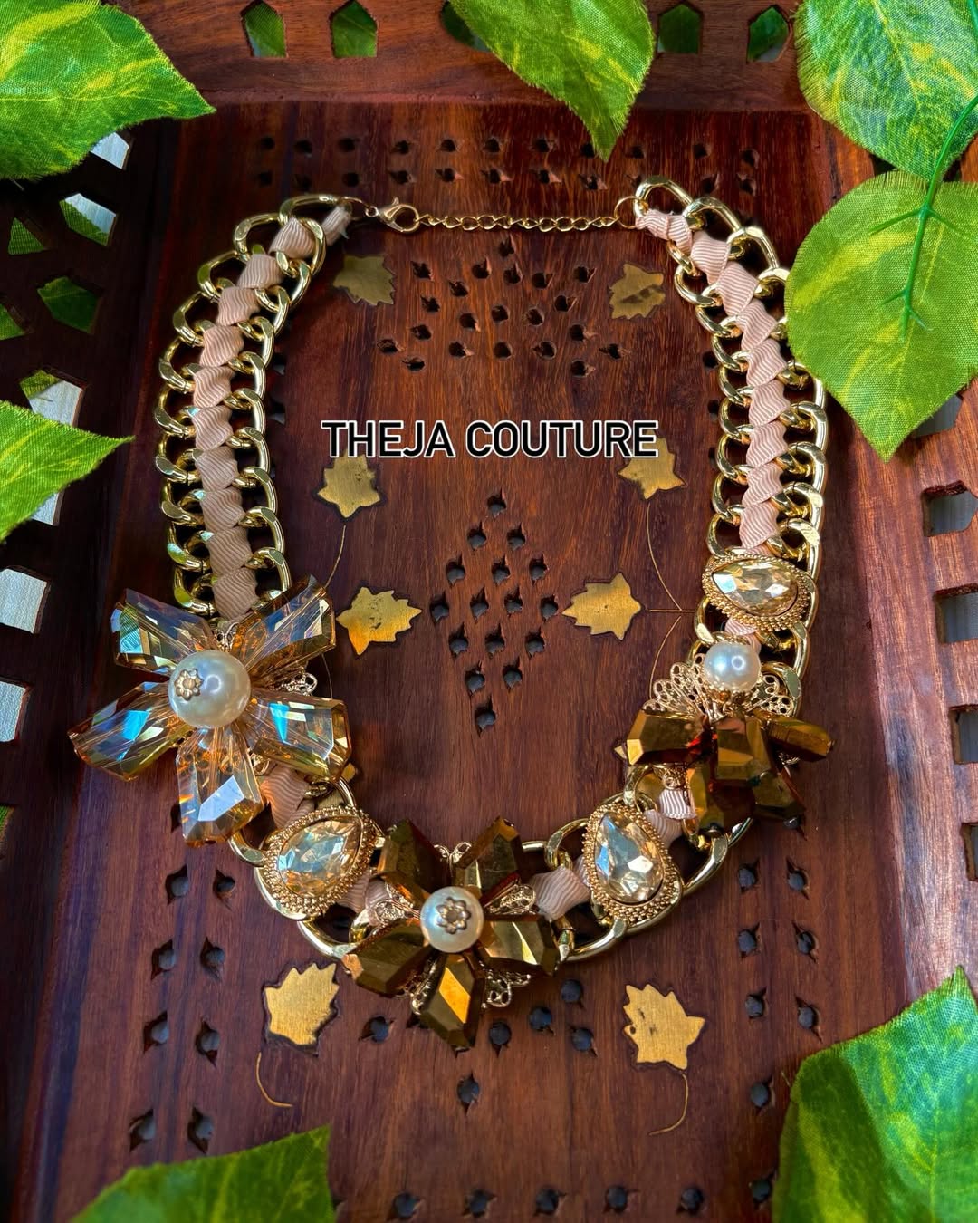Ivory chain necklace