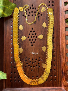 Lakshmi antique long coin chain
