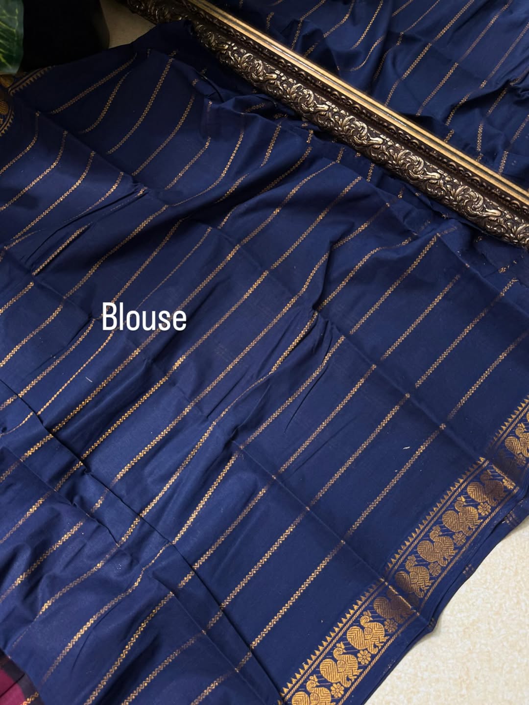 MAROON SUNGUDI COTTON SAREE
