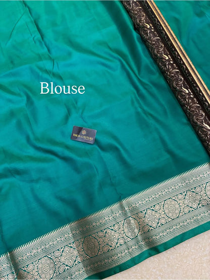 PINK ORANGE ART SILK SAREE