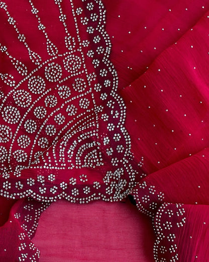 RANI PINK GORGEOUS SAREE