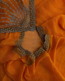 ORANGE GORGEOUS SAREE