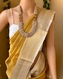 GOLDEN TISSUE SILK SAREE
