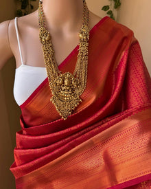 RED ART SILK SAREE