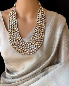 SILVER TISSUE SAREE