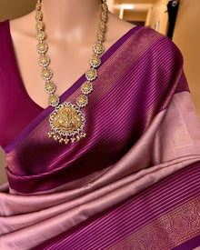 ROSE GOLD ART SILK SAREE