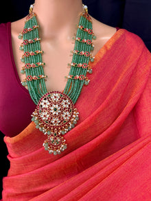 PINK ORANGE DUAL SHADE PLAIN KHADI COTTON SAREE