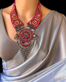 SLIVER PLAIN GEORGETTE SHIMMER SAREE
